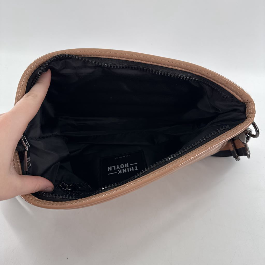 2pc quilted crossbody w/ pouch