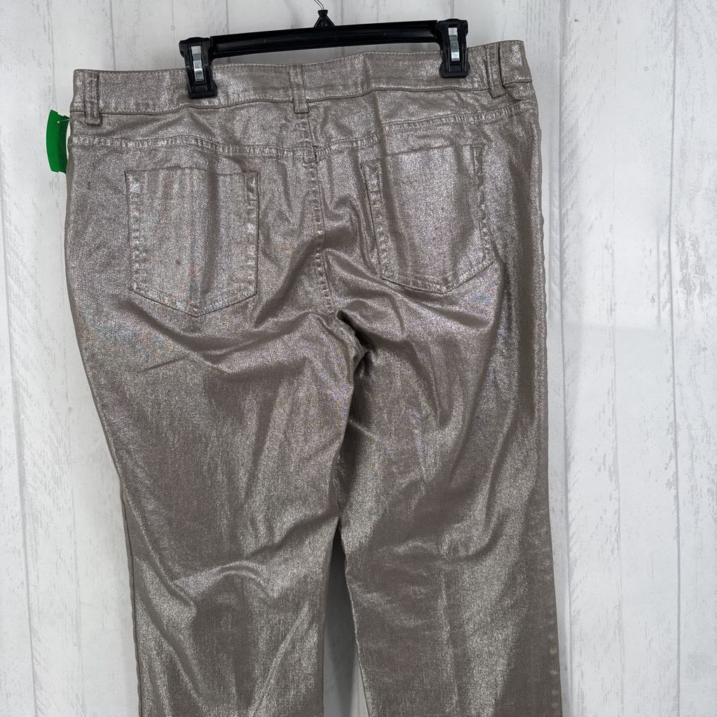 2.5 metallic jeans