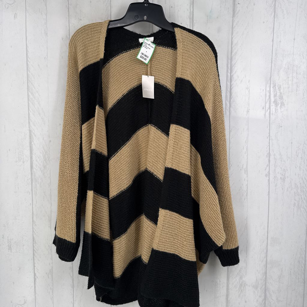 L arleen stripe cardigan