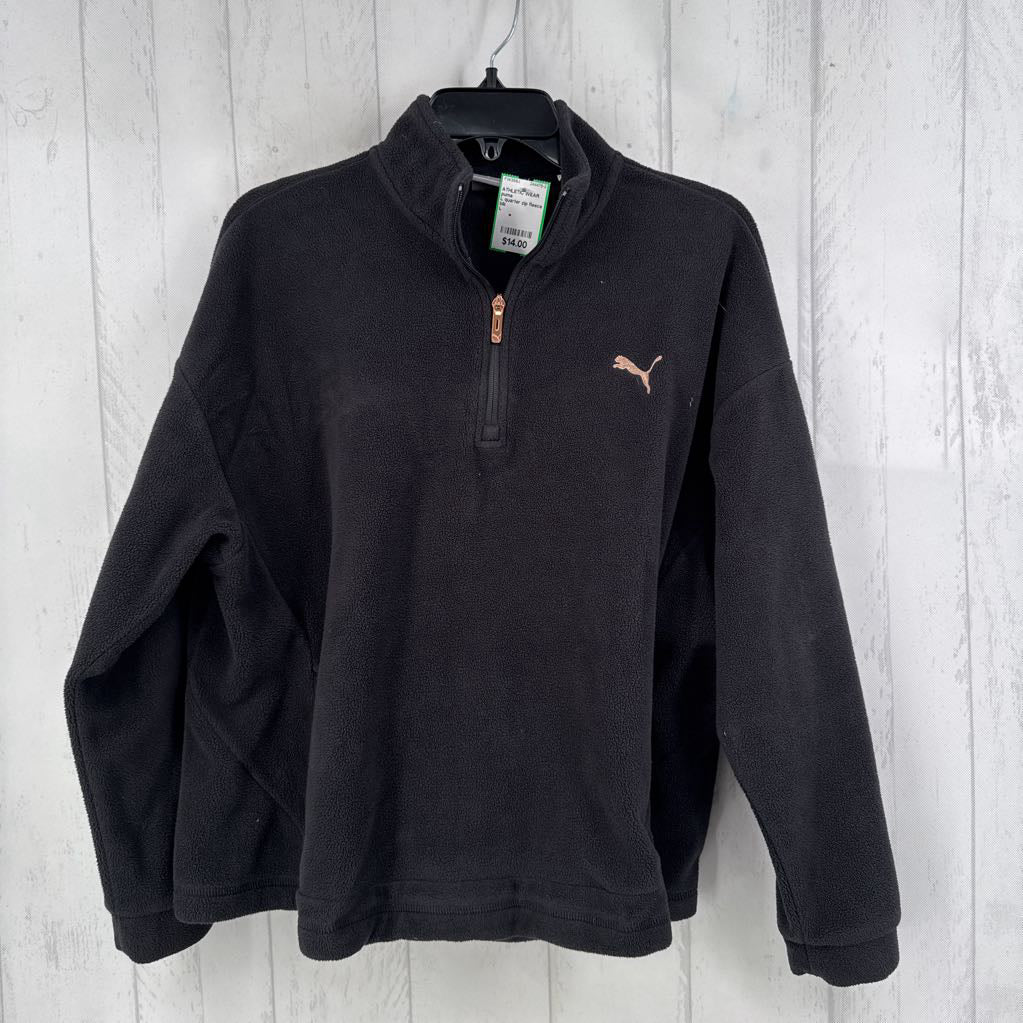 L quarter zip fleece pullover