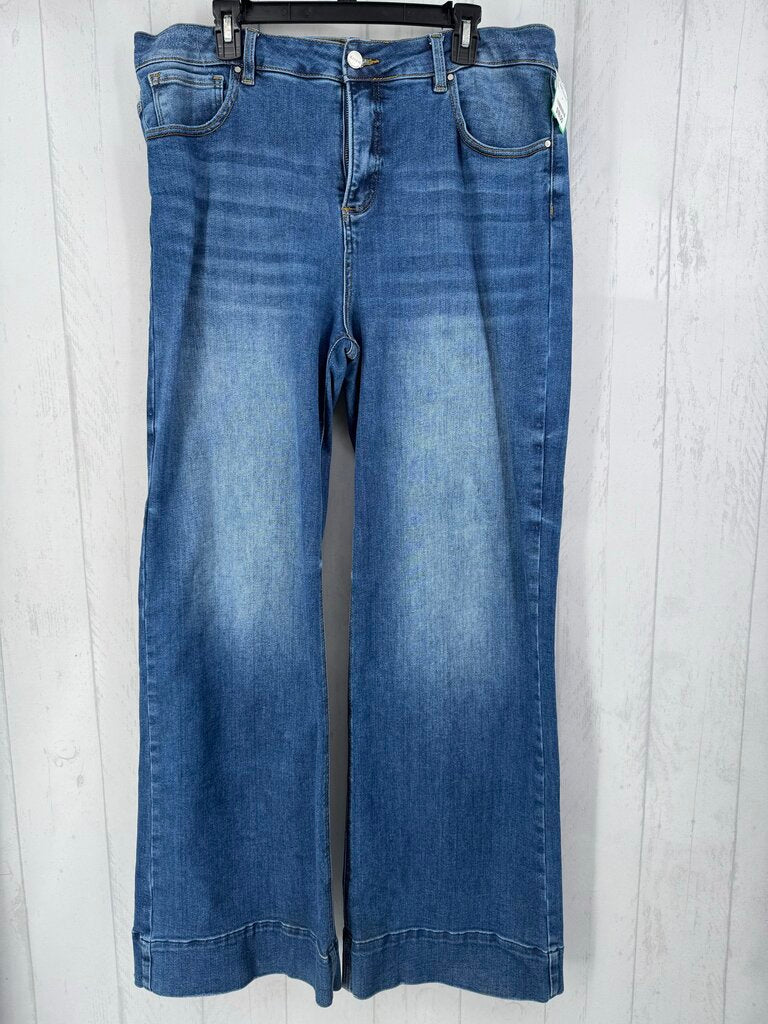 2XL wide leg jeans