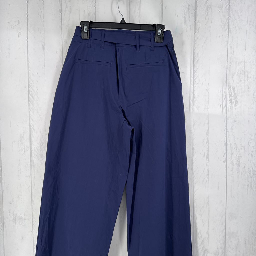 6 nylon belted pants