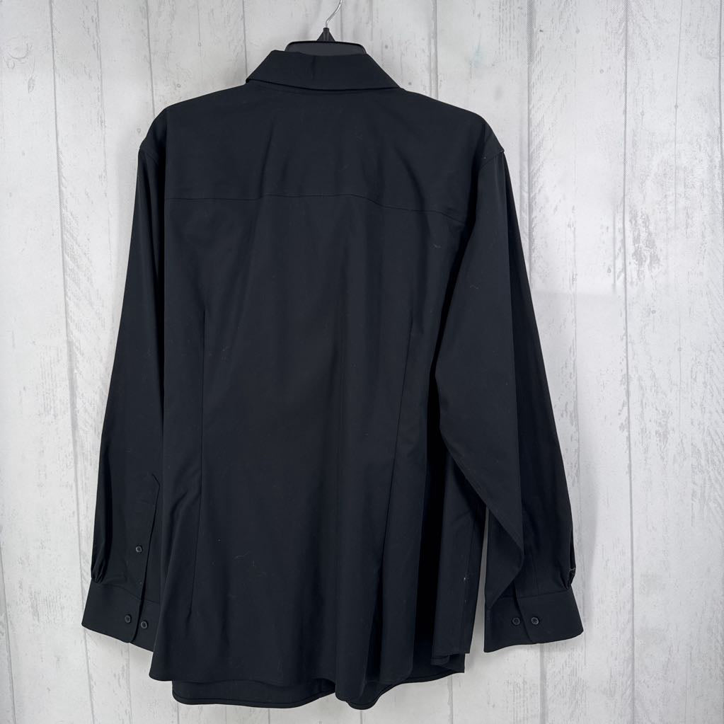 R69 3X easy care button down l/s top