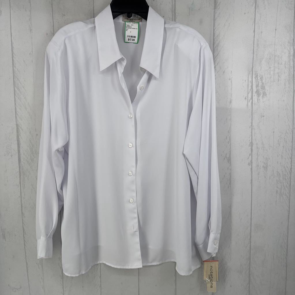 2X button down l/s top