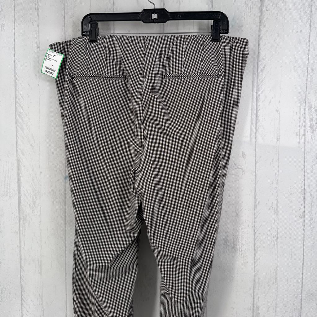 18 plaid stretch pant