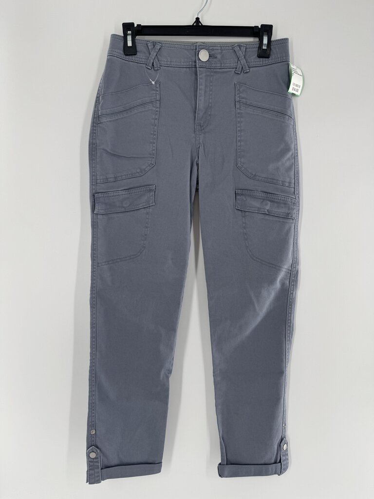 4 cuffed twill pants
