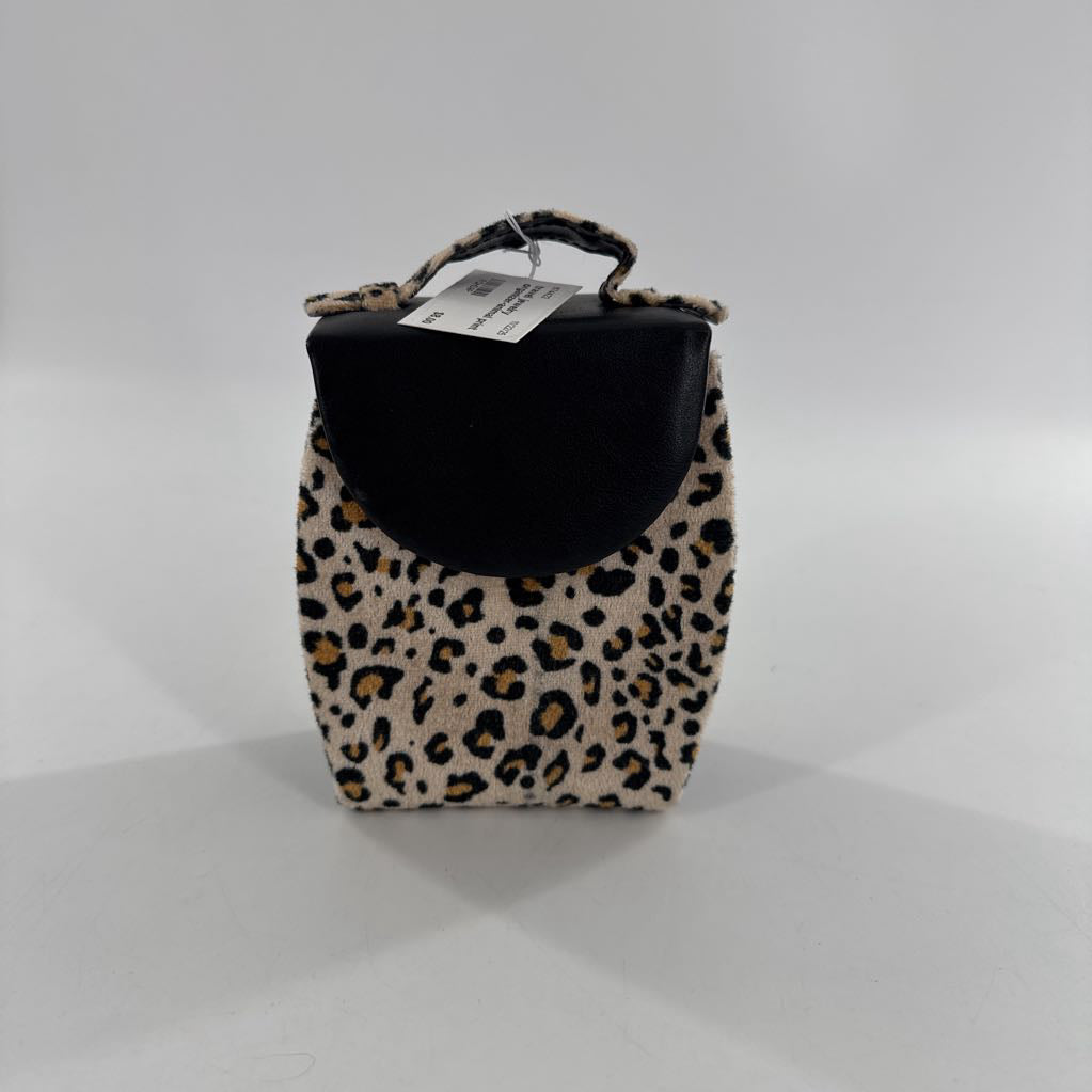 travel jewelry organizer-animal print