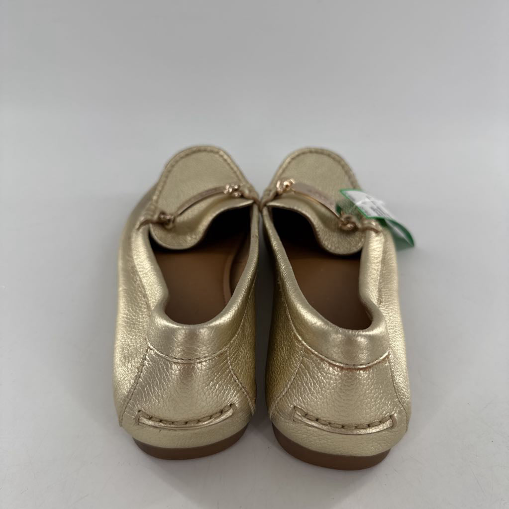 8 metallic loafers