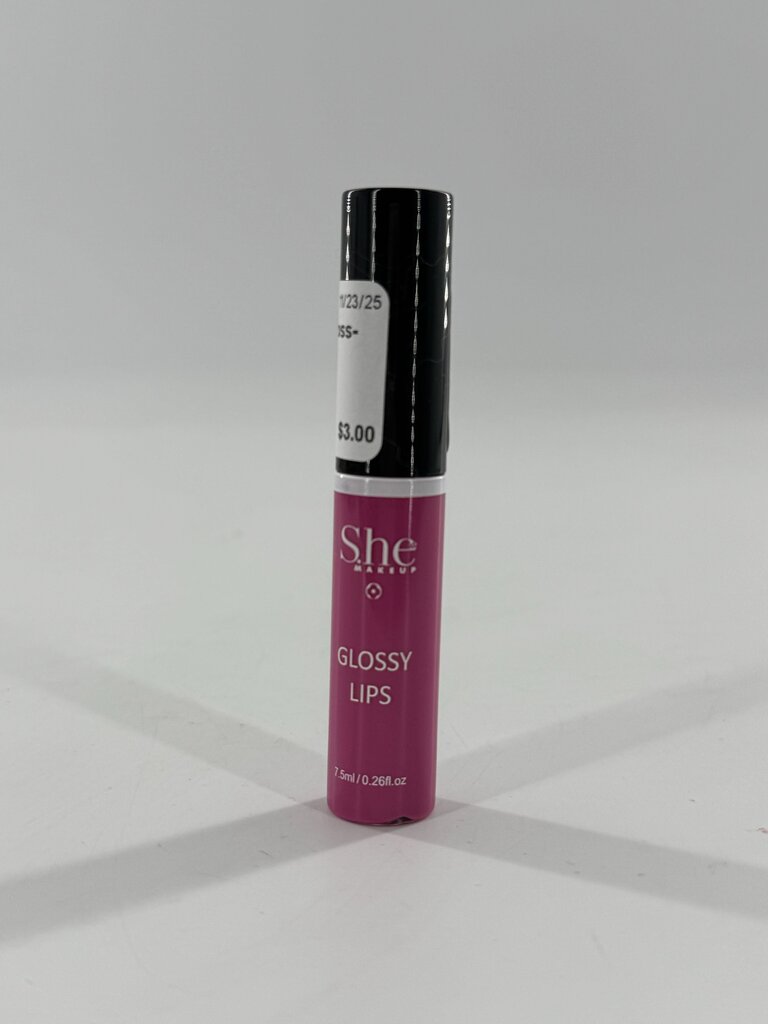 glossy lips lipgloss-dark pink