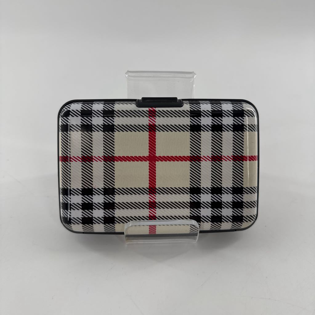 card caddy-plaid