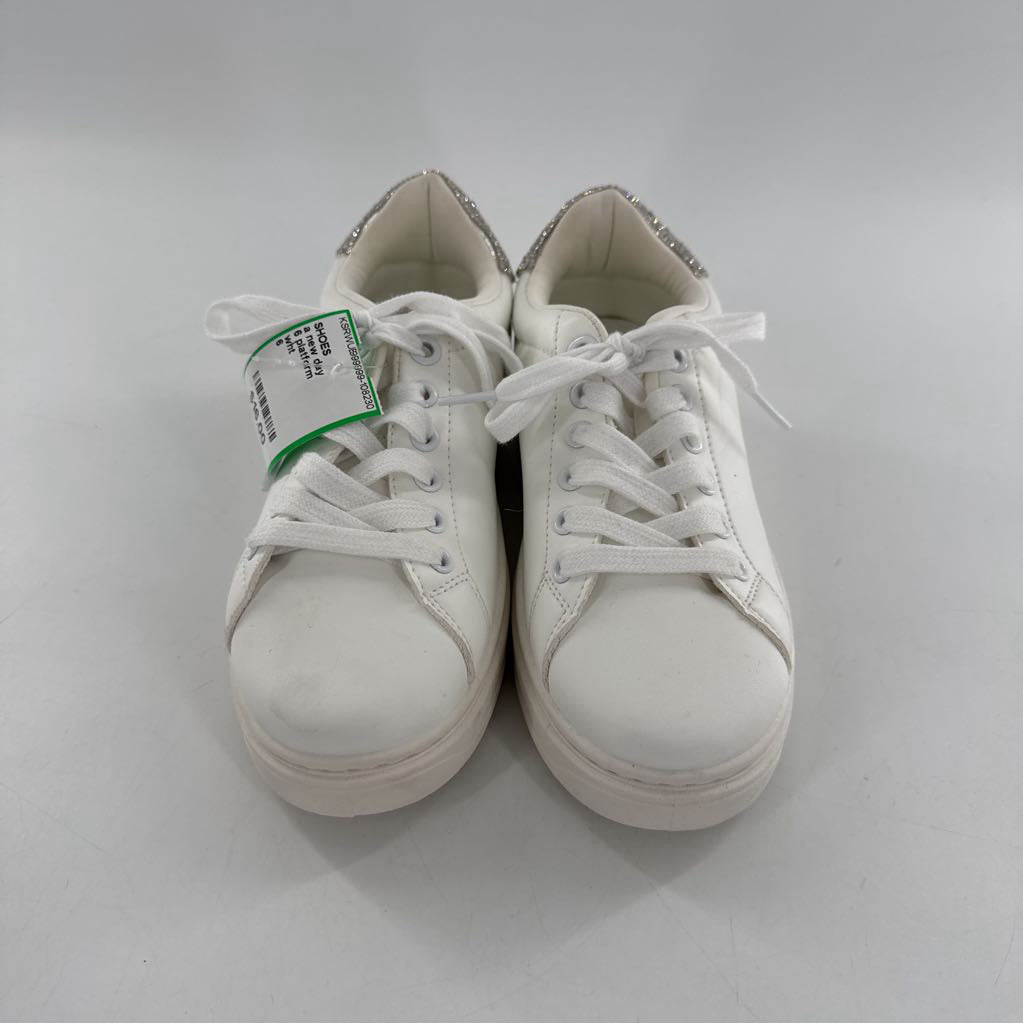 6 platform embellished sneakers