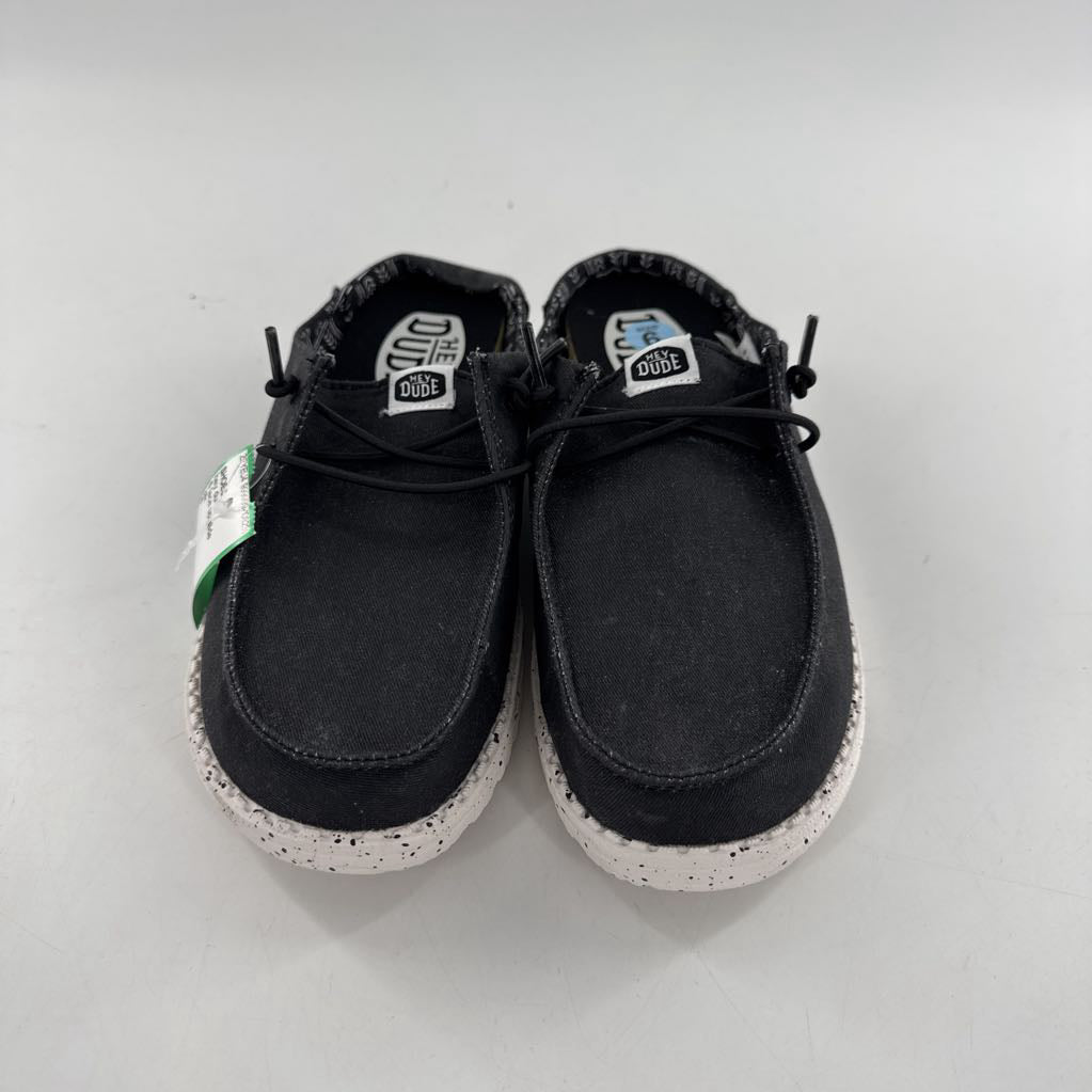 6 lace up slide mules