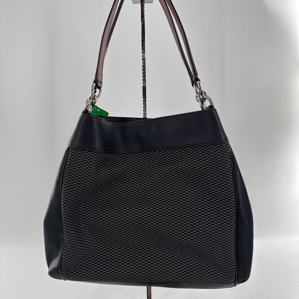 jacquard hobo shoulder bag