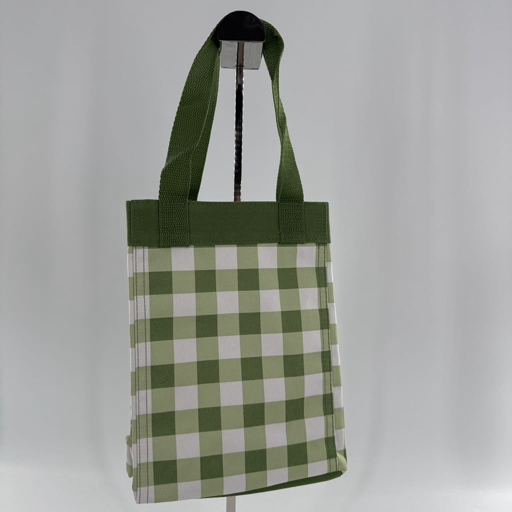 Thirty-One gingham sm essential stroage tote