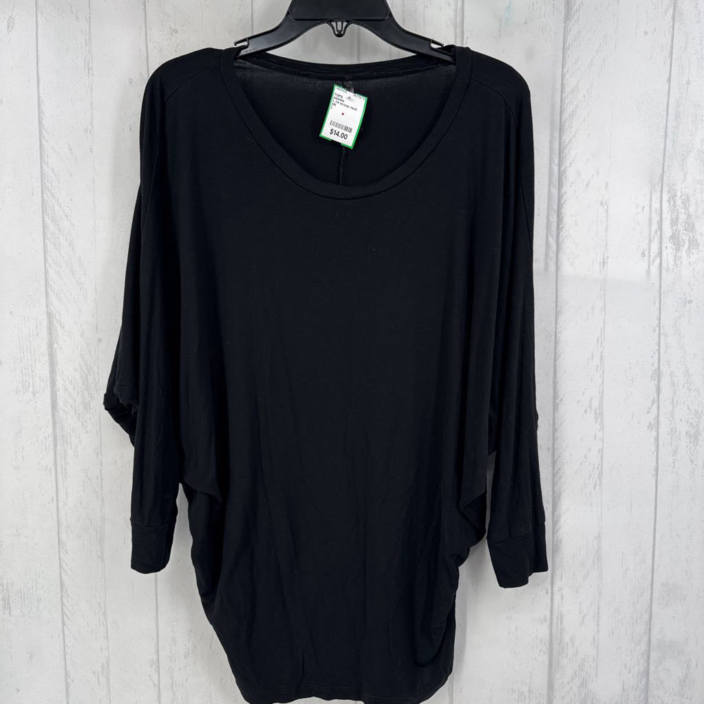 L l/s scoop neck tunic