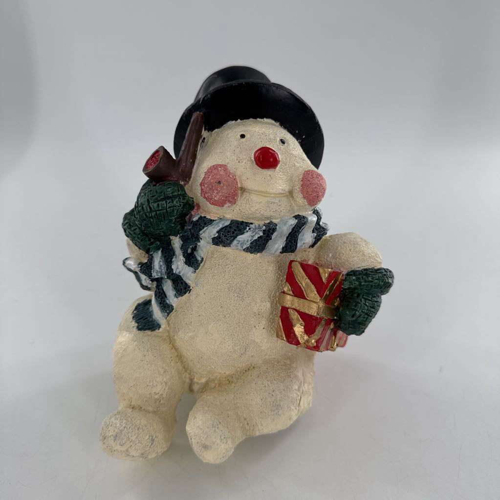 snowman stocking hanger