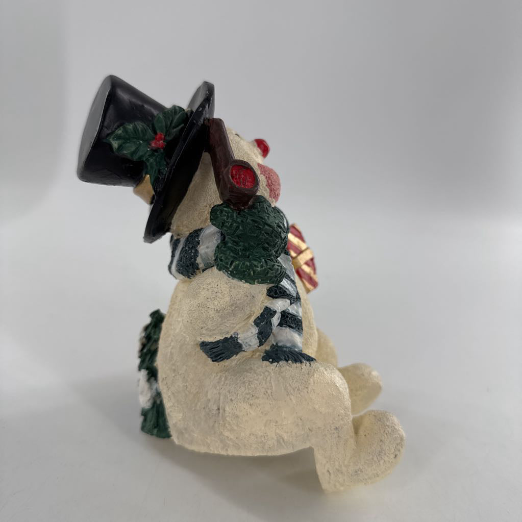 snowman stocking hanger