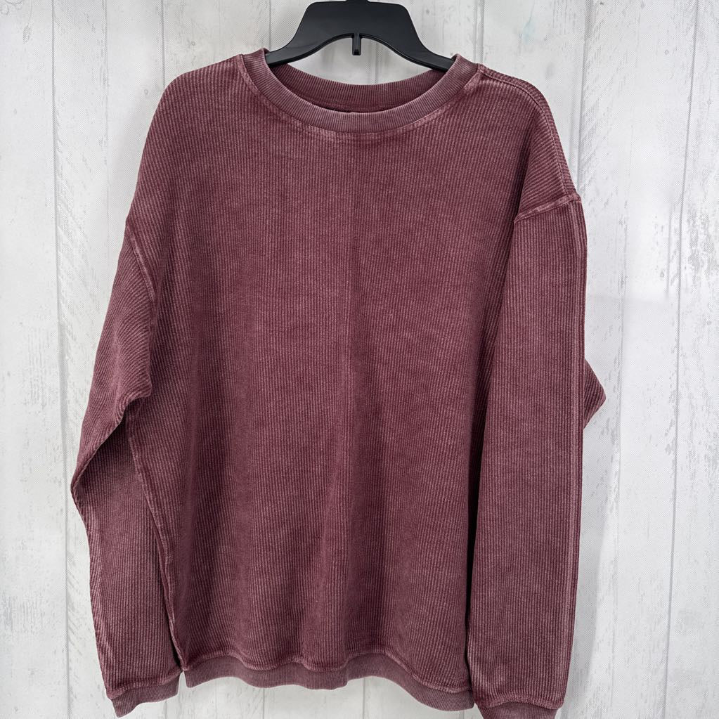 R64 S l/s ribbed pullover