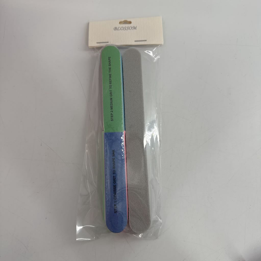 2 pack nail files-gry