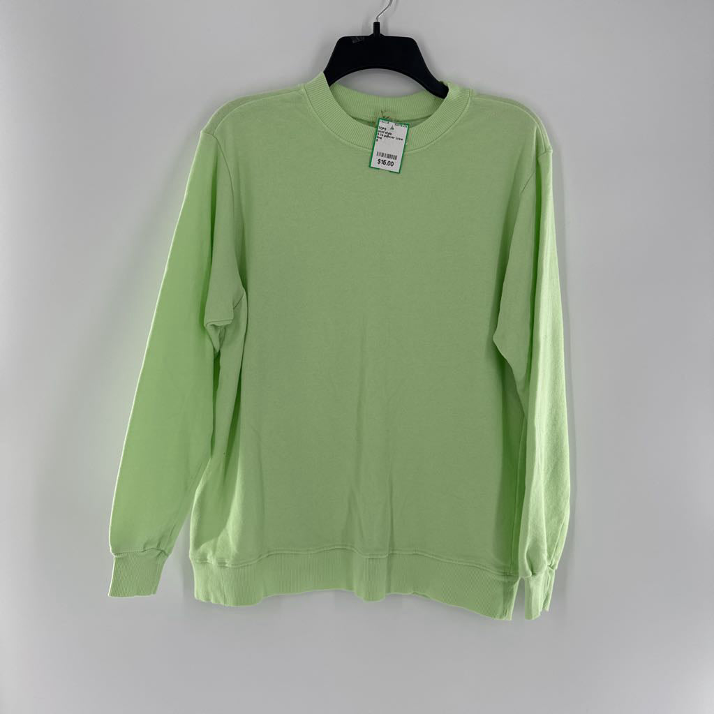 S l/s pullover crew neck sweatshirt