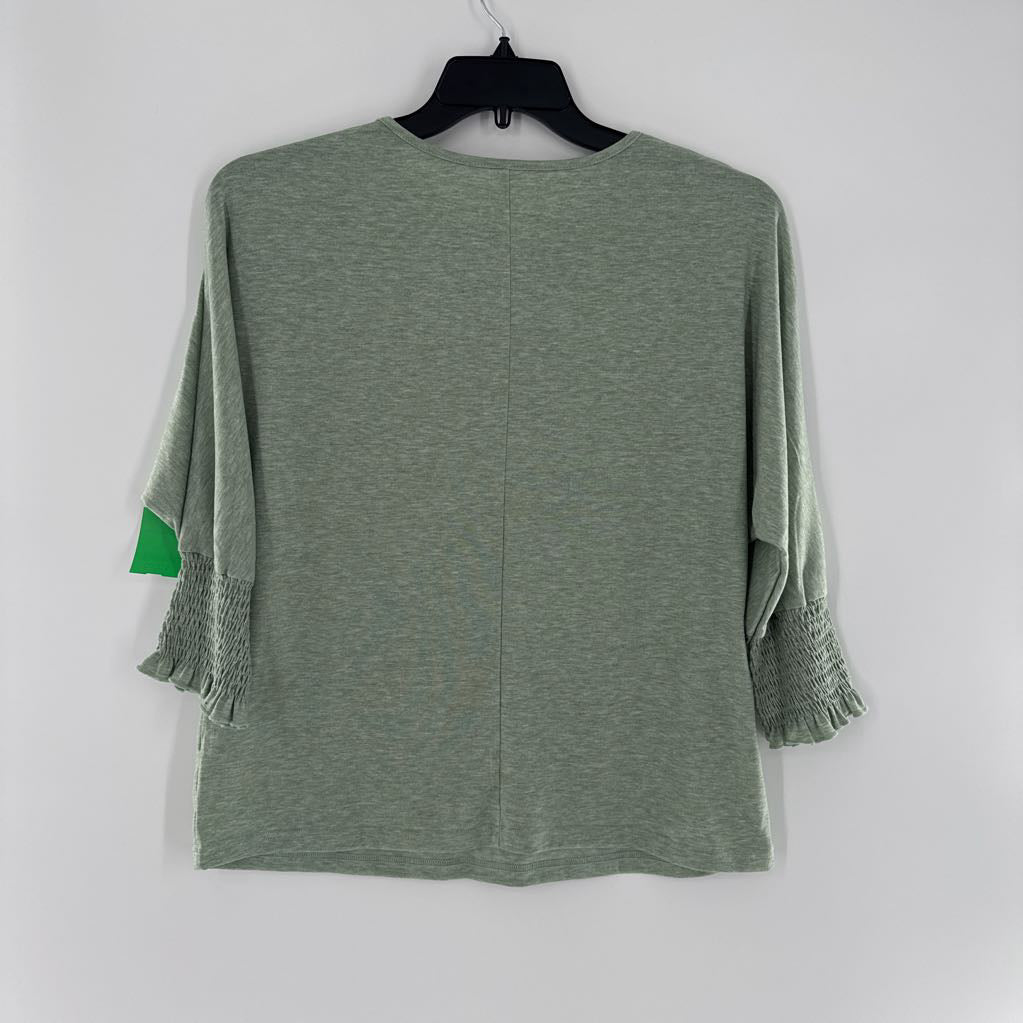 S smocked dolman slv top