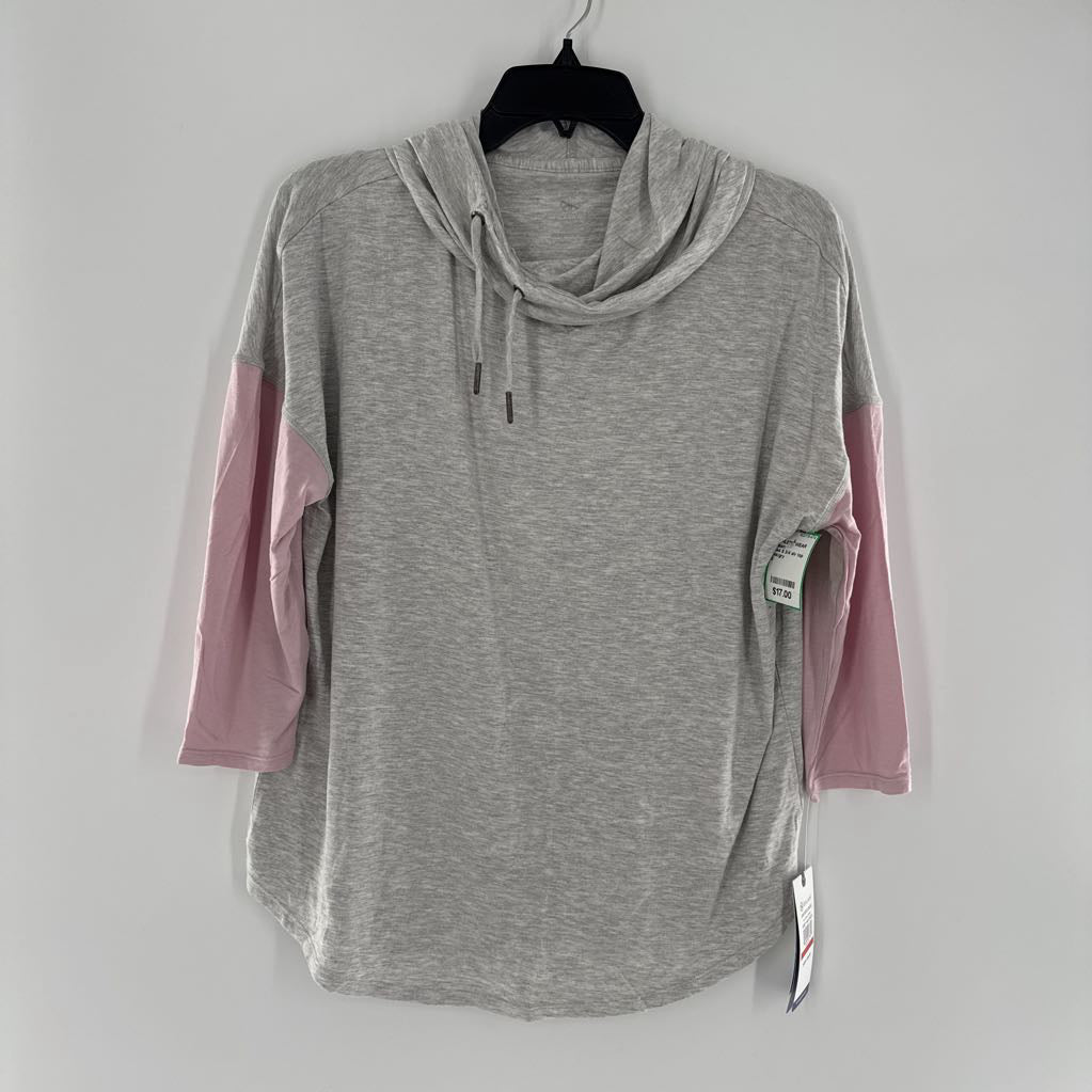 R44 S 3/4 slv top w/ hood