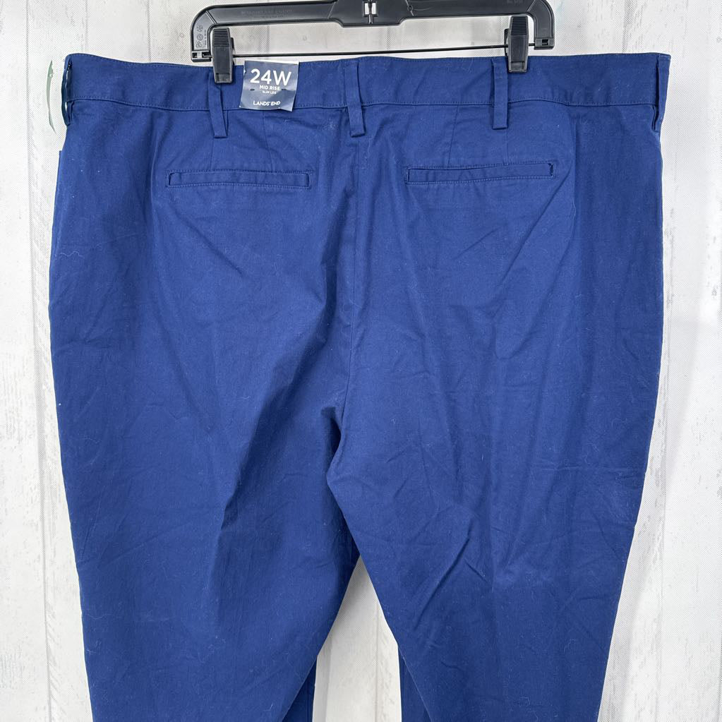 24w mid rise pants