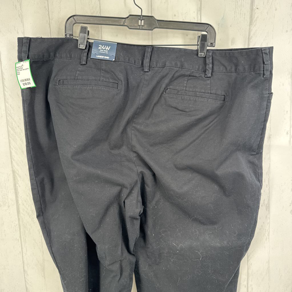 24w mid rise pants