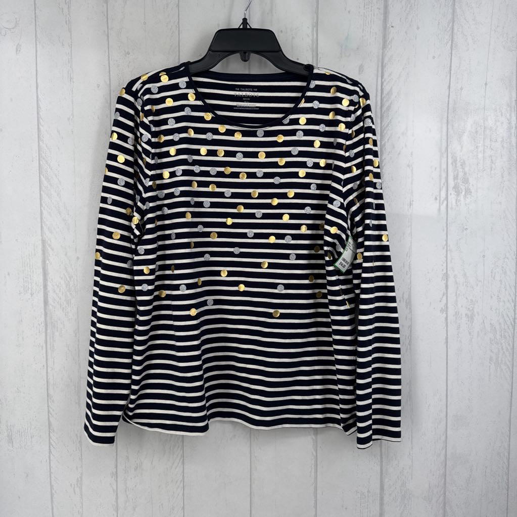 XLP stripe/dot print top