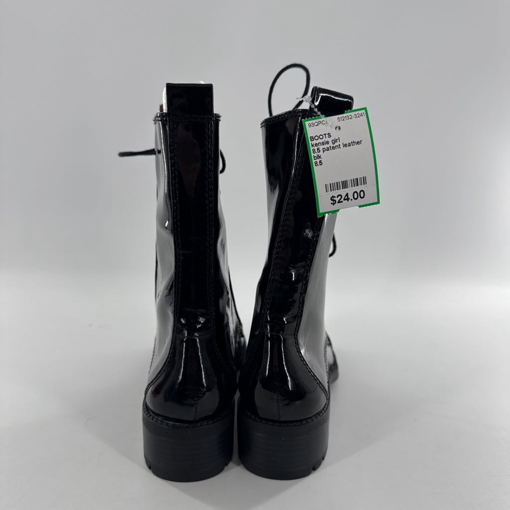 8.5 patent leather boots
