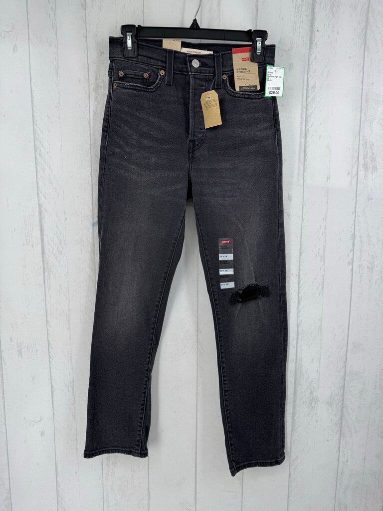 26x28 straight leg jean