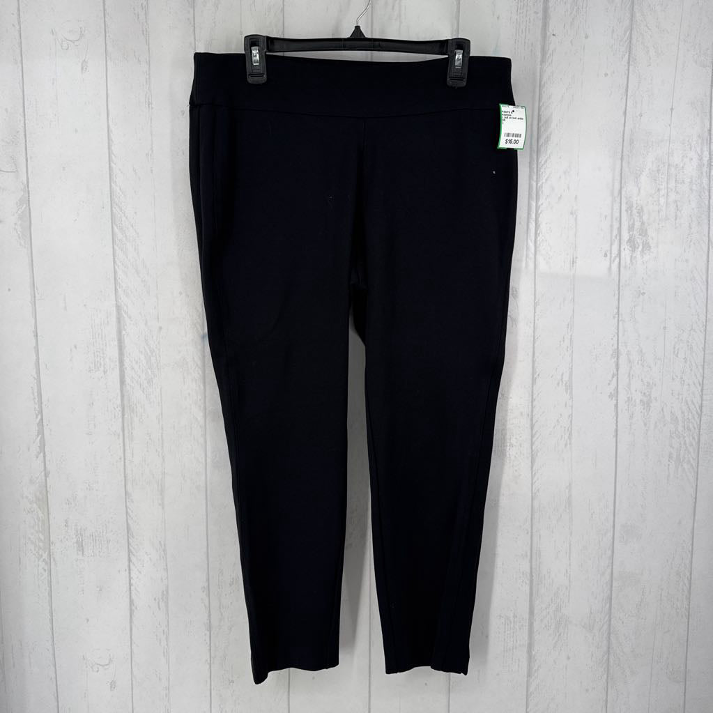 L pull on knit ankle pants