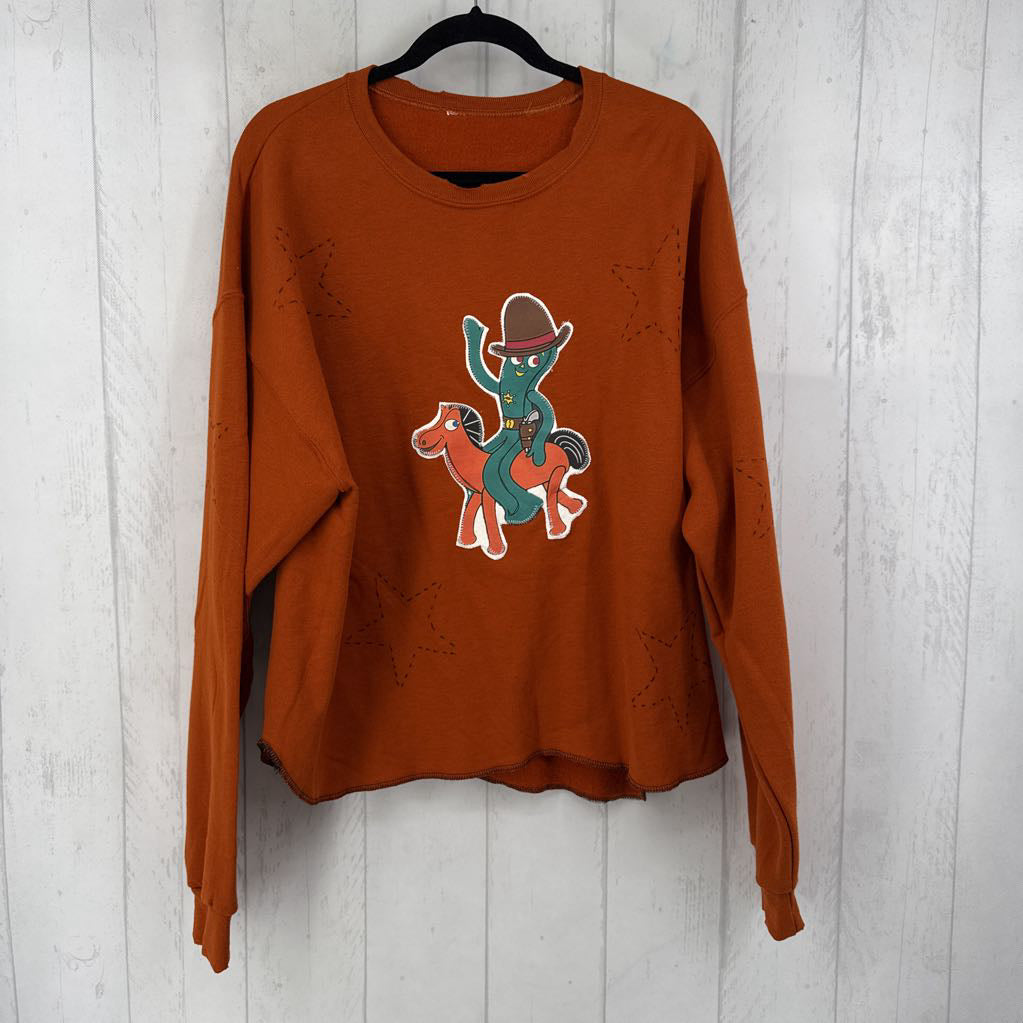 XL l/s gumby & pokey sweatshirt