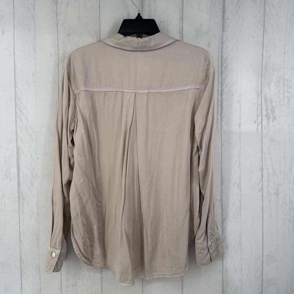 S l/s button hi-low shirt