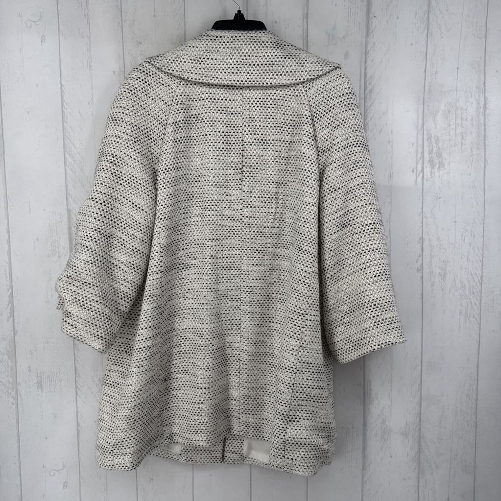 14 tweed button coat