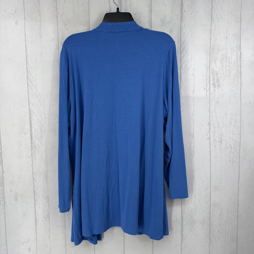 XL l/s open cardigan