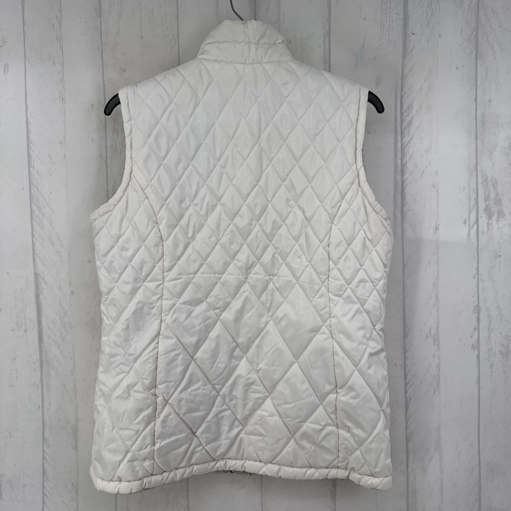M quilted/fleece reversible vest