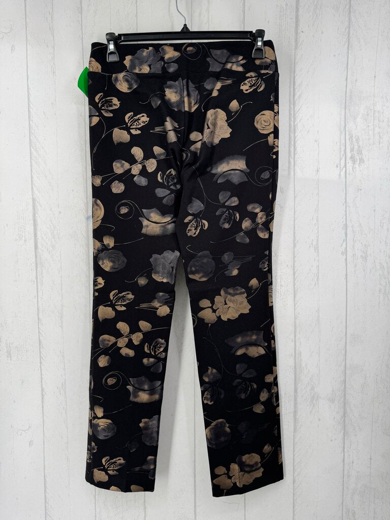 10 flo print pull-on pant