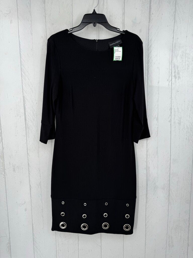 12 grommet detail 3/4 slv dress