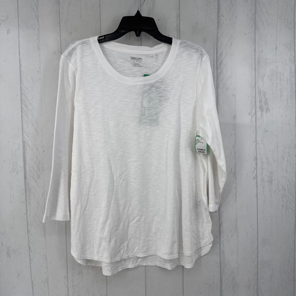 XL 3/4 slv top