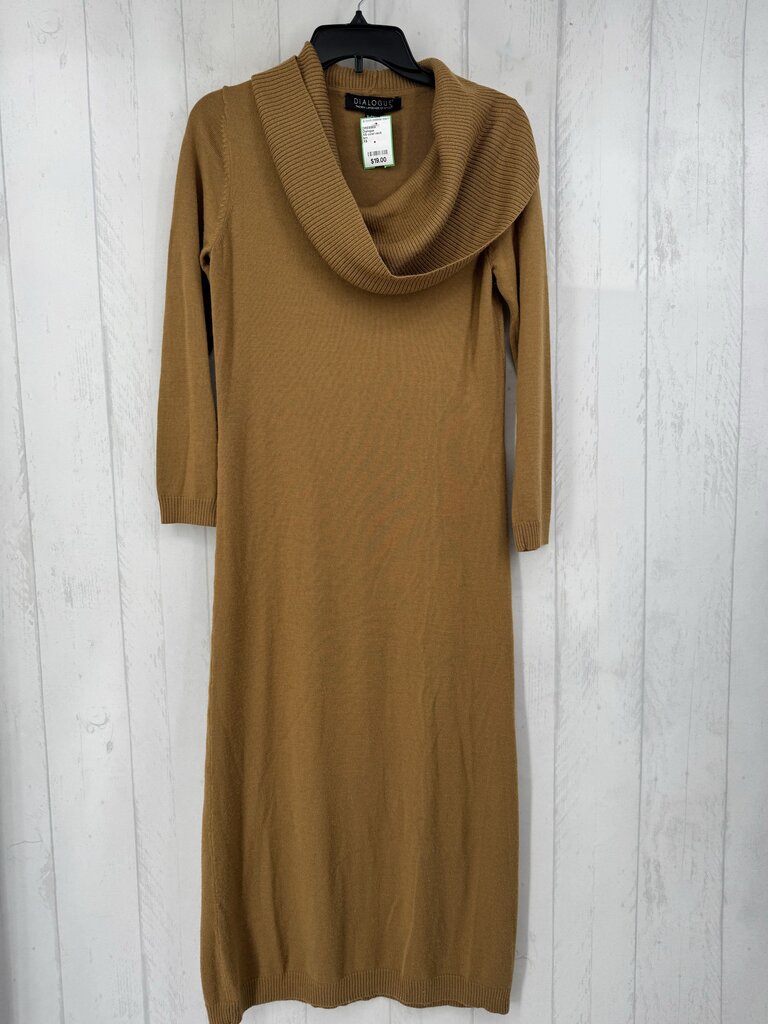 XS cowl neck sweater dress