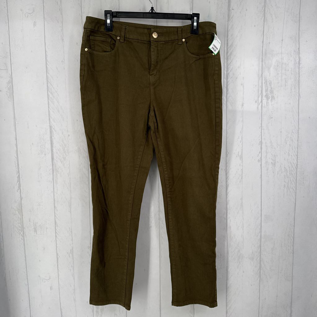 M/L slimming ankle jean