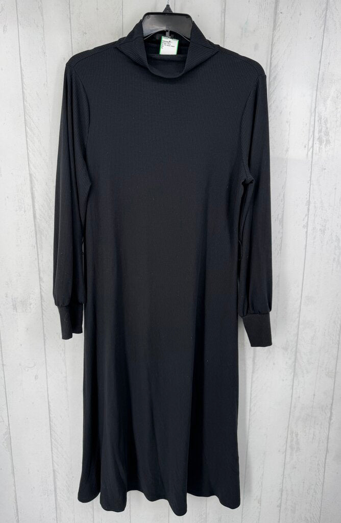 XL l/s mock neck maxi dress