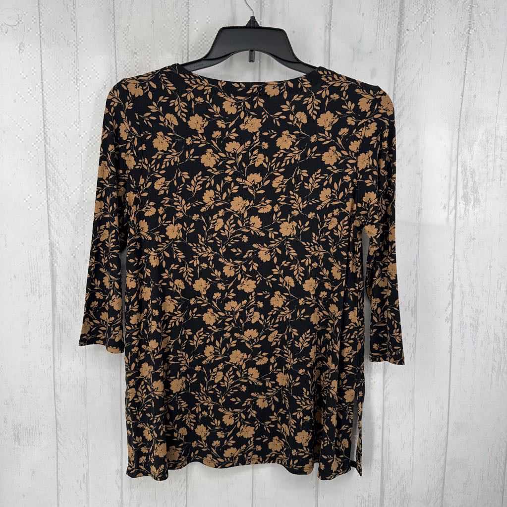 S/P elbow slv flower print top