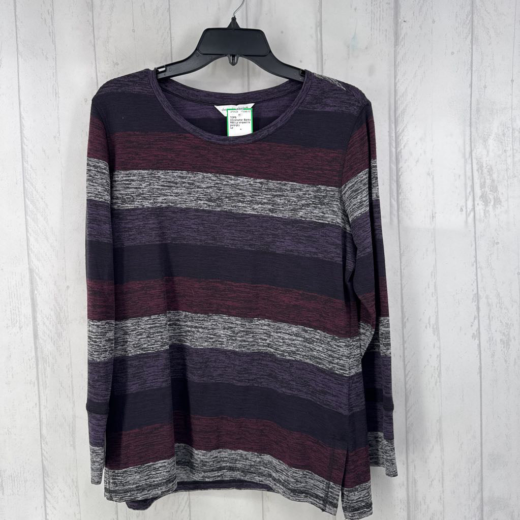 R50 Lp striped l/s tee