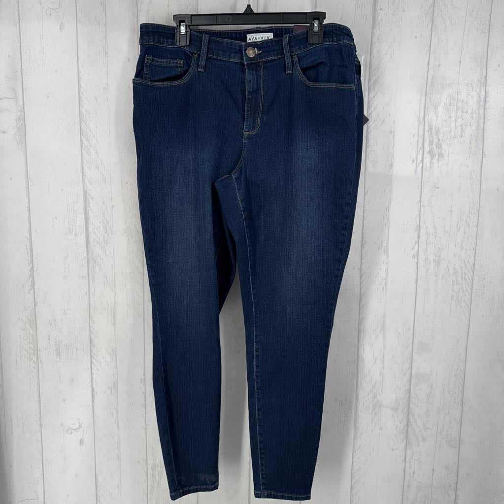 14w stretch skinny jean