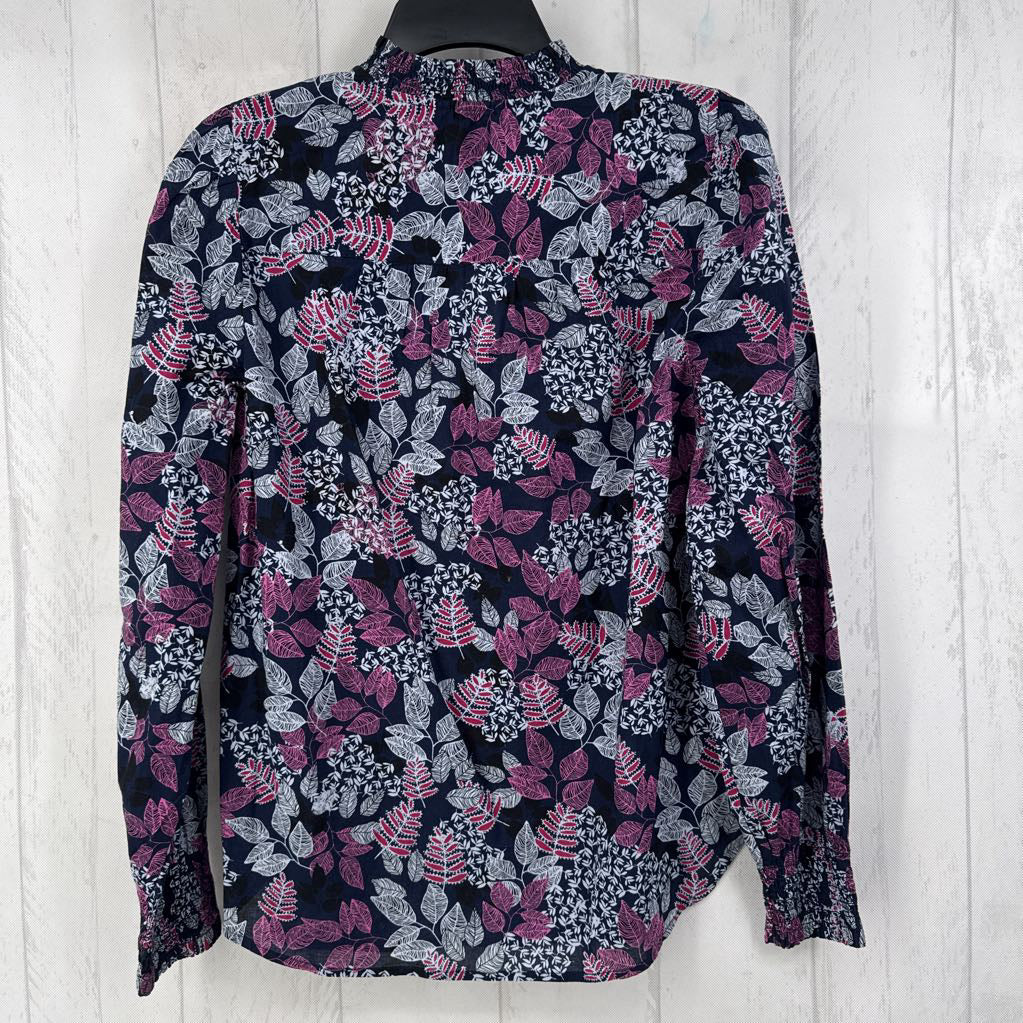 R65 S floral l/s top