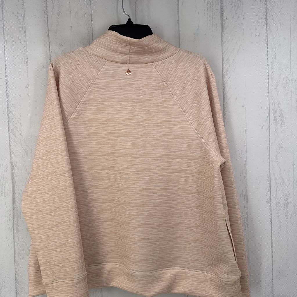 R30 14/16 marled funnel neck pullover