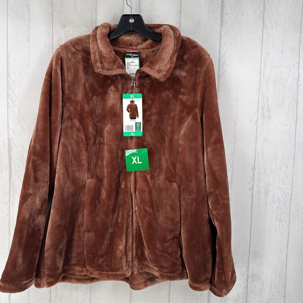 XL faux fur jacket