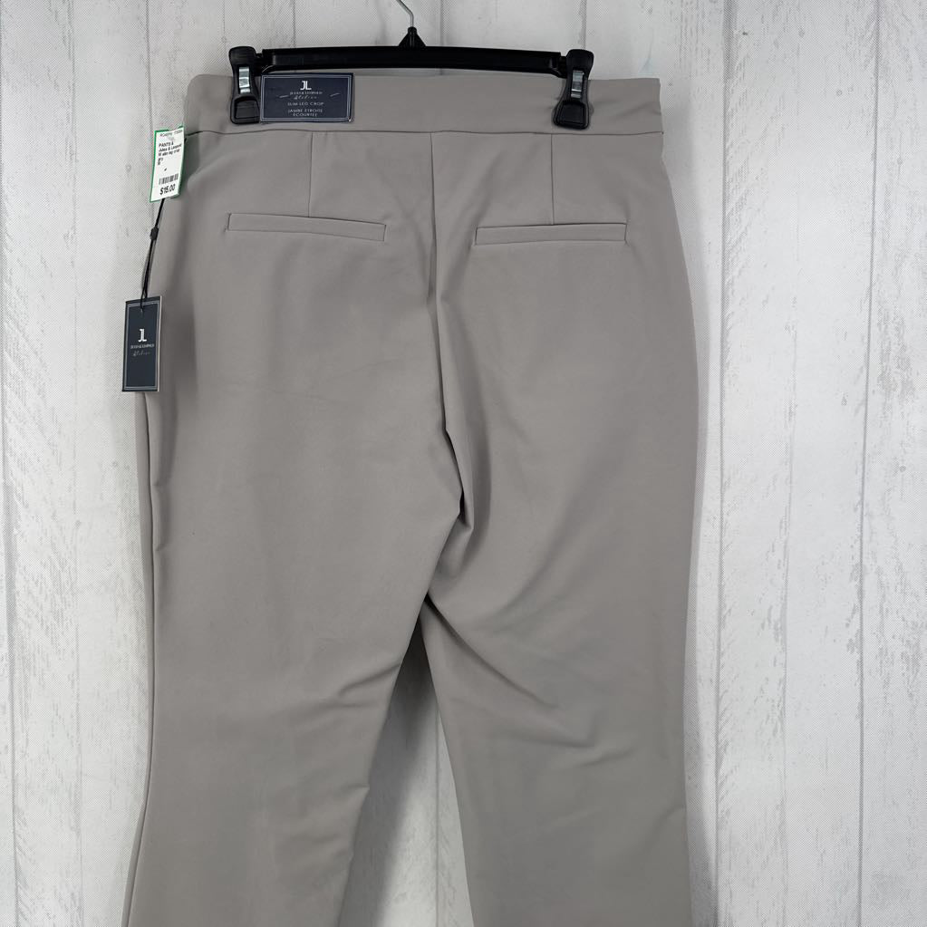 M slim leg crop pant